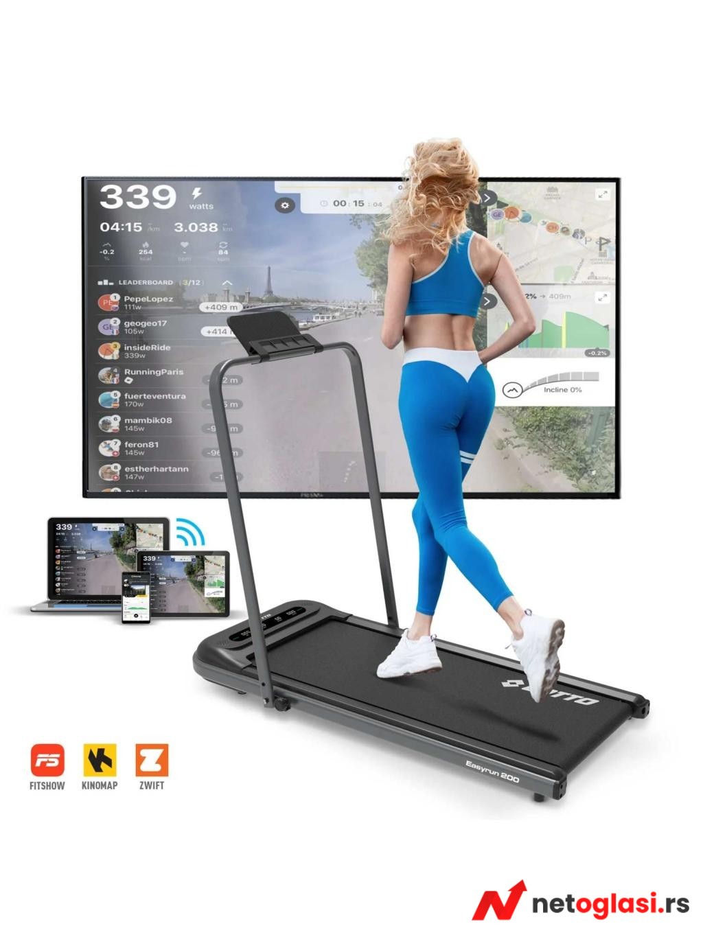 Lotto fitness traka za hodanje easyrun 200 10 km/1 ks