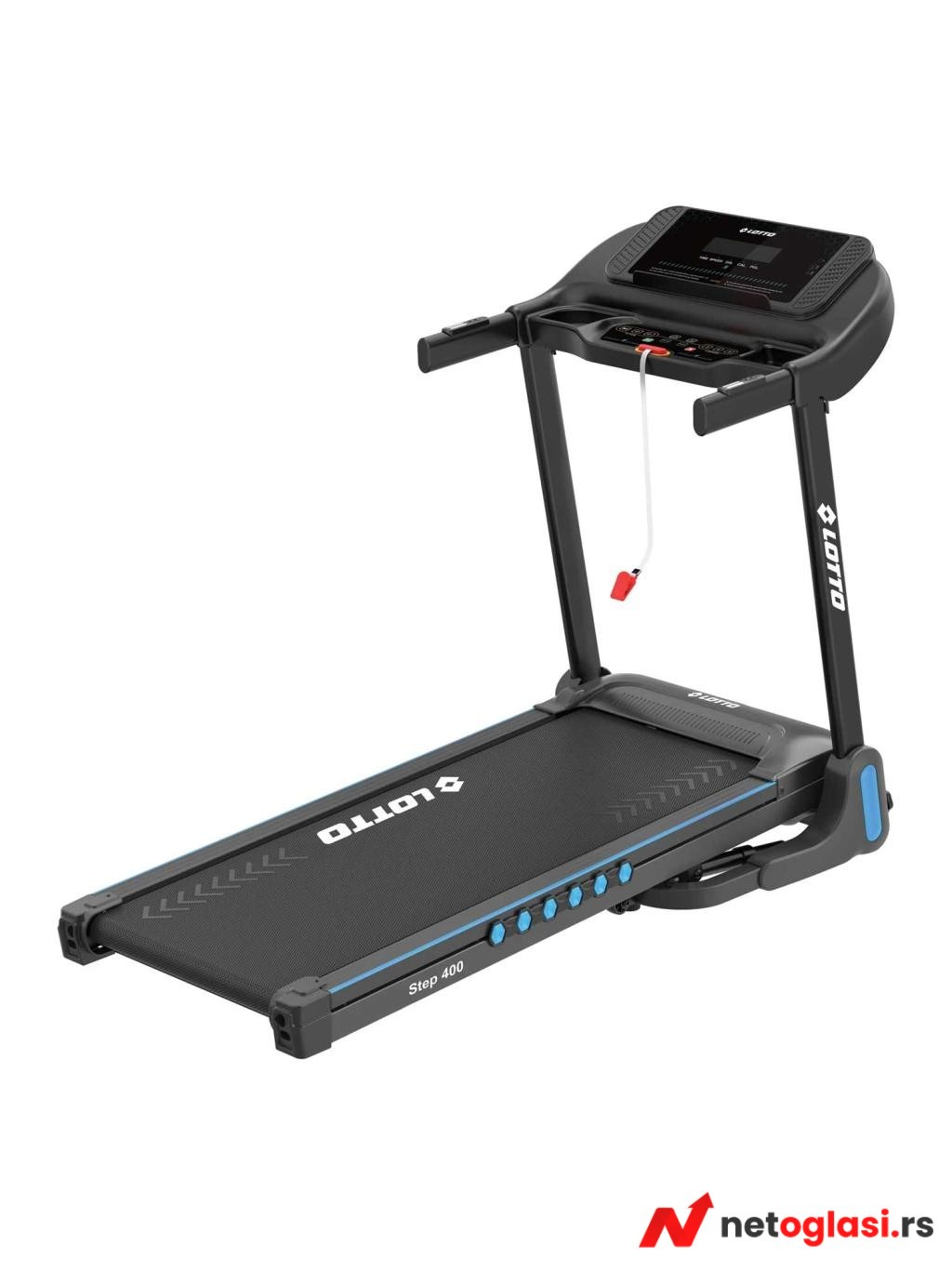 LOTTO FITNESS Traka za trcanje Step 400 Motorna traka za trcanje Lotto Fitness