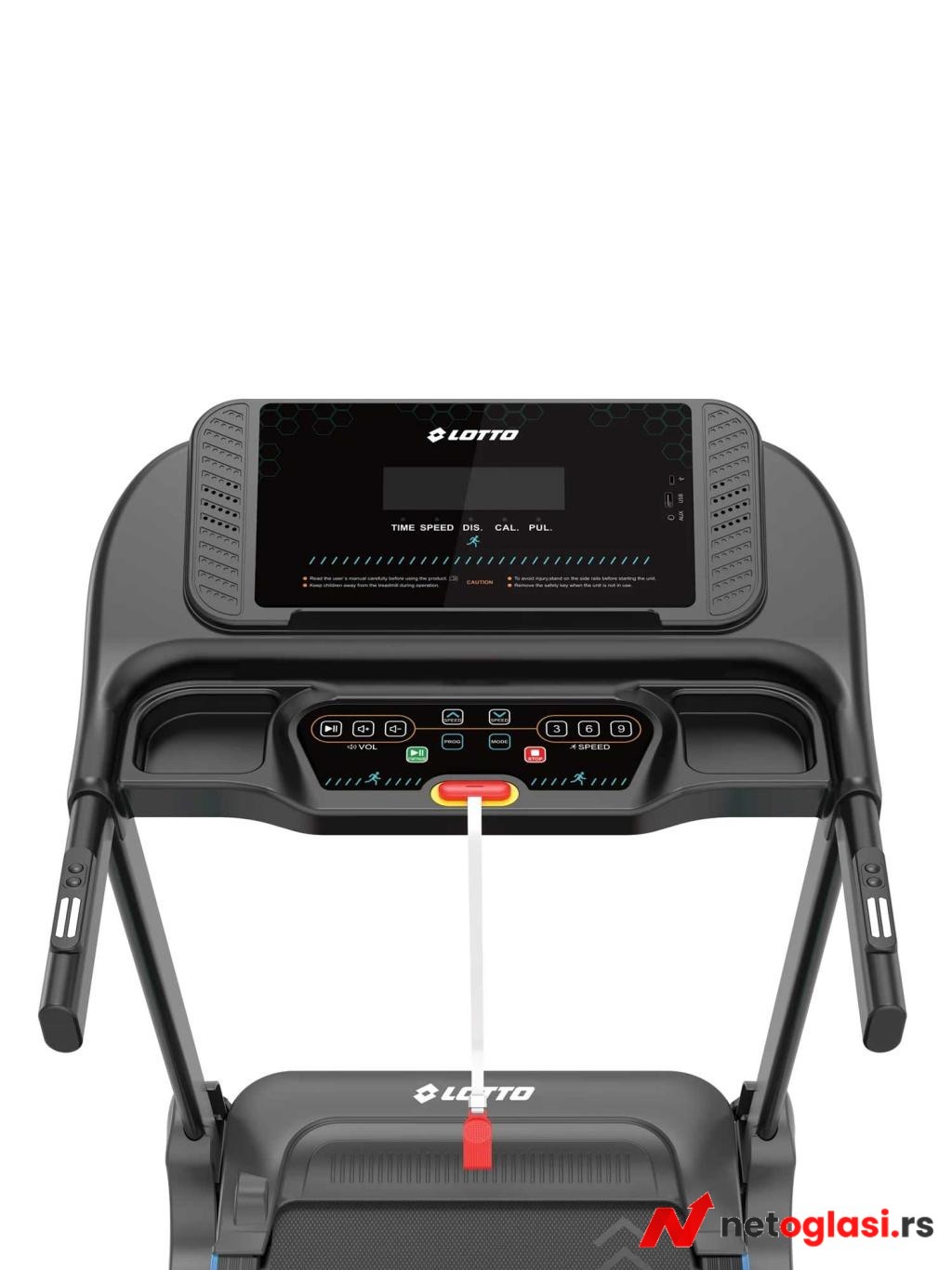 LOTTO FITNESS Traka za trcanje Step 400 Motorna traka za trcanje Lotto Fitness