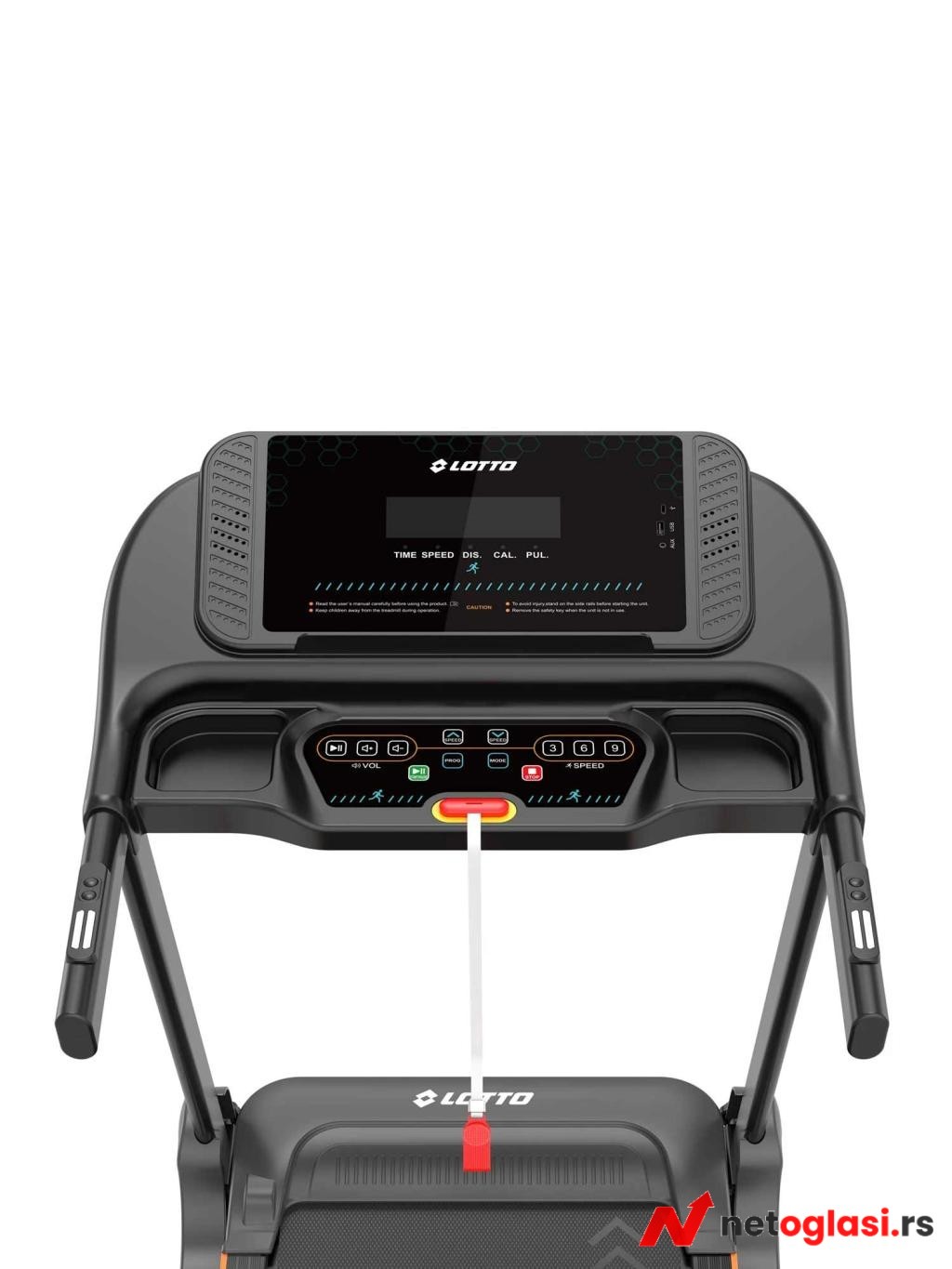 LOTTO FITNESS Traka za trcanje Step 200 Motorna traka za trcanje Lotto