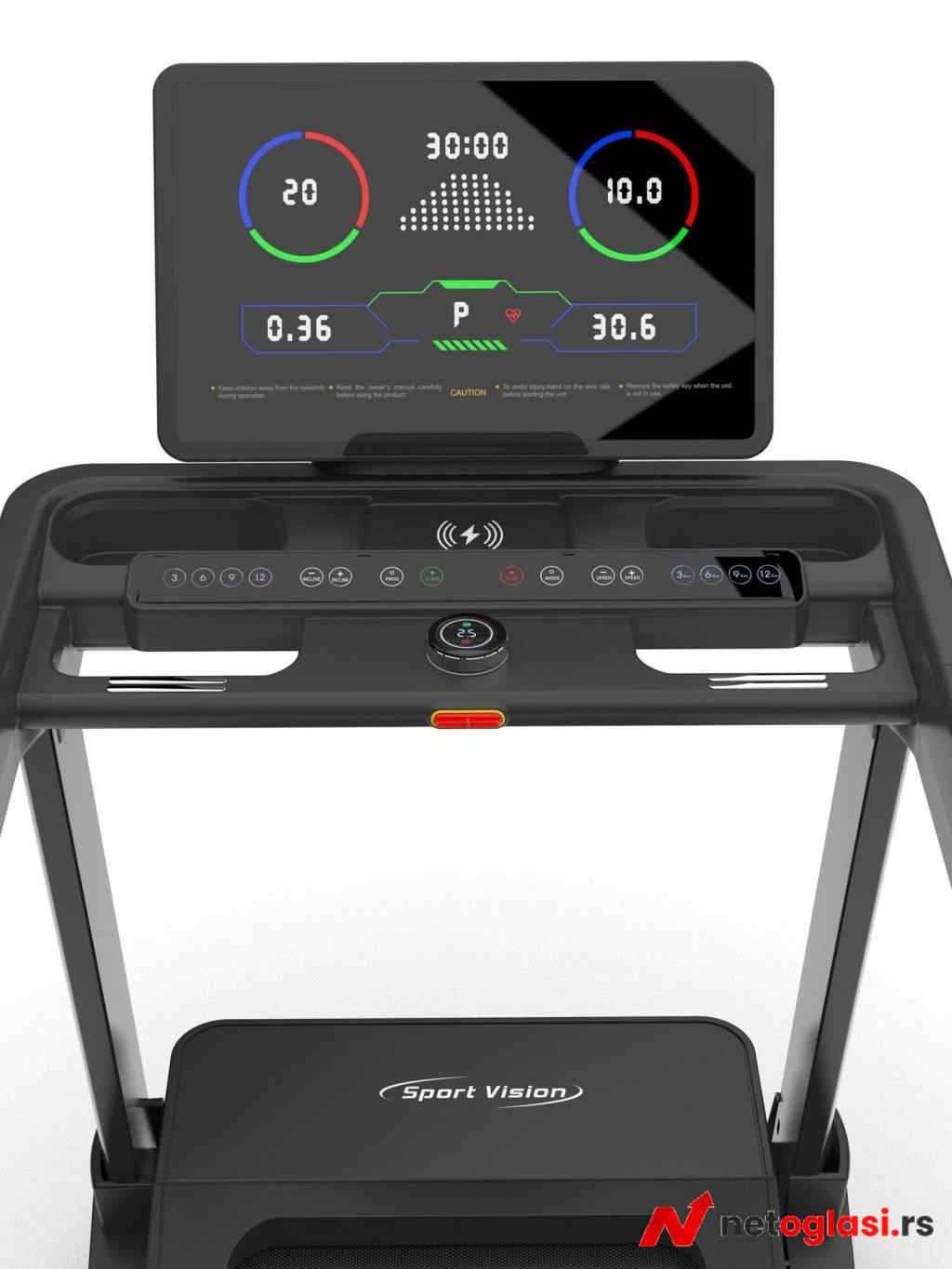 Sport vision traka za trcanje run max 22 km/ 3.0 ks ac