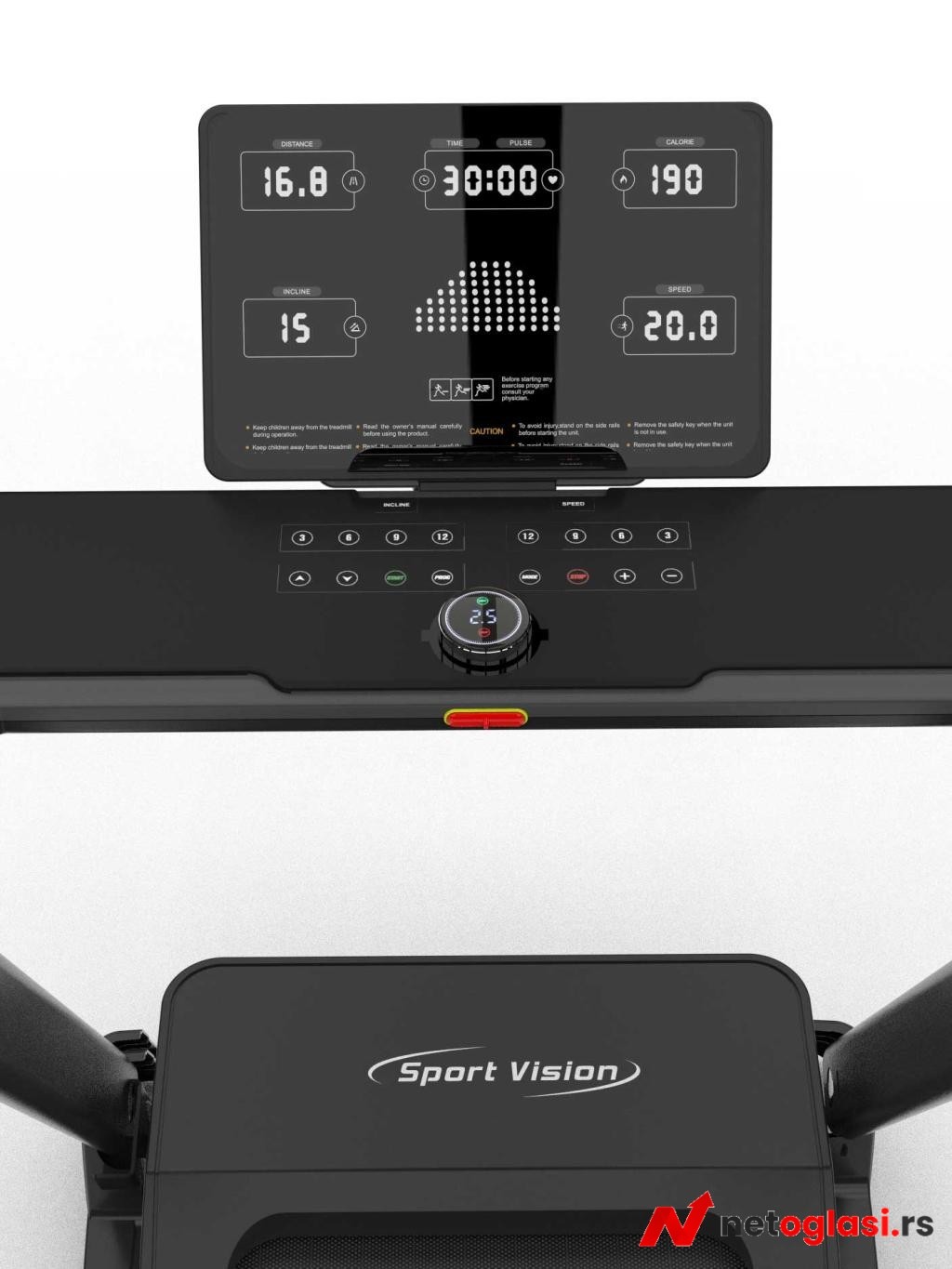 Sport vision traka za trcanje run elit 22 km/ 2.0 ks ac