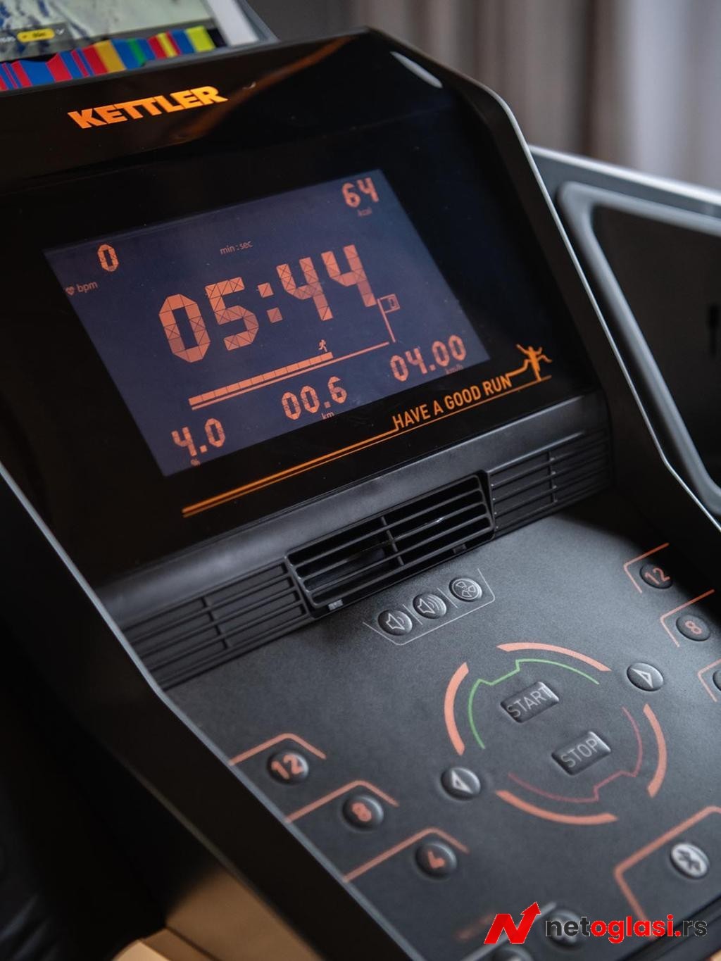 KETTLER Traka za trcanje ALPHA RUN 800 Motorna traka za trcanje 2.5ks