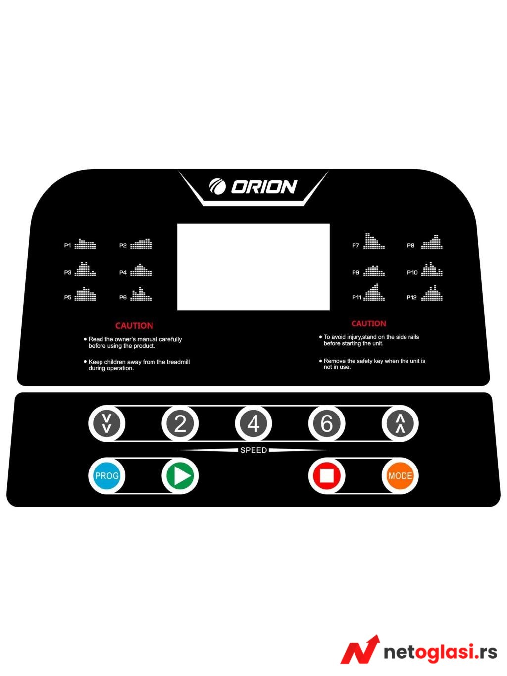 ORION Traka za trcanje SPRINT C1 12 km / 2.0 ks