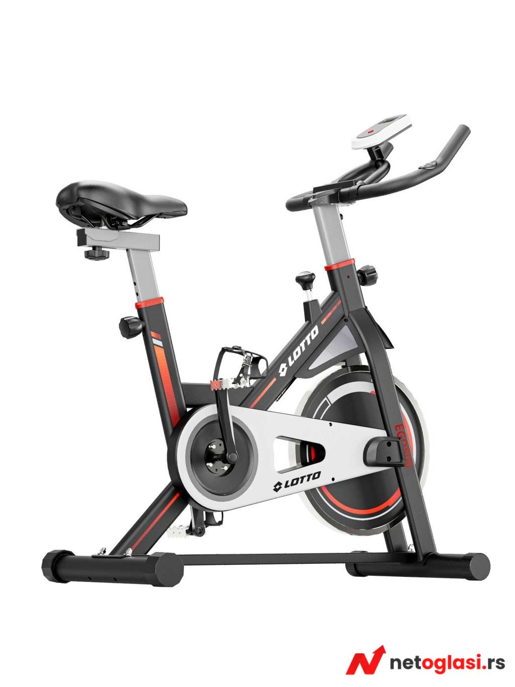 LOTTO FITNESS Sobni bicikl Ego500 Spin bicikl Pro racing bike