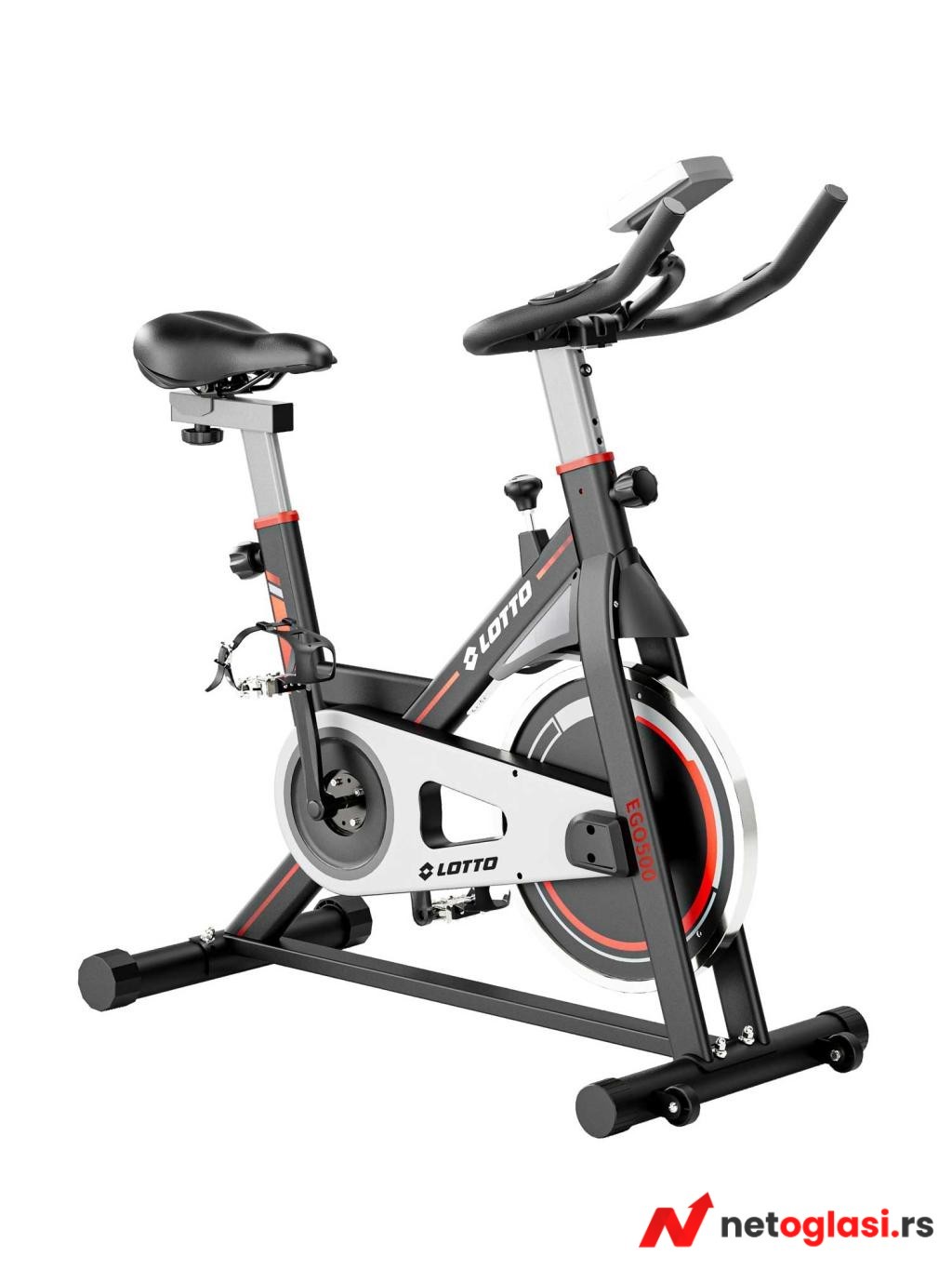 LOTTO FITNESS Sobni bicikl Ego500 Spin bicikl Pro racing bike