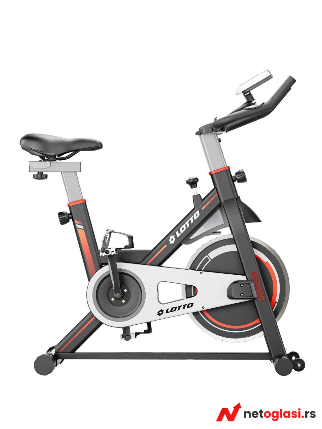LOTTO FITNESS Sobni bicikl Ego500 Spin bicikl Pro racing bike