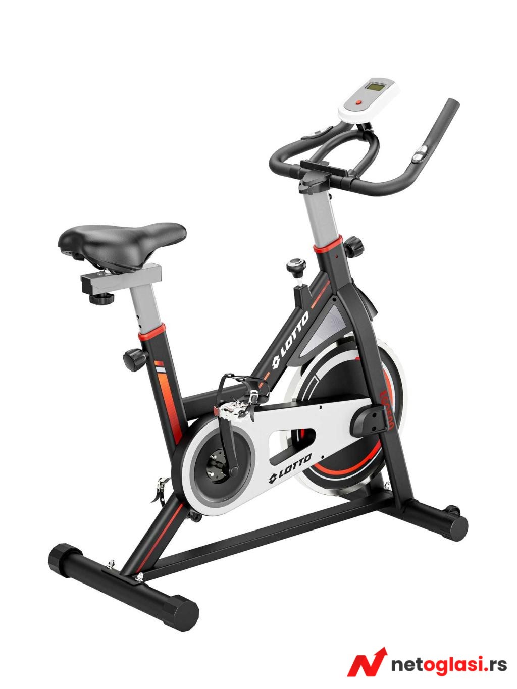 LOTTO FITNESS Sobni bicikl Ego500 Spin bicikl Pro racing bike