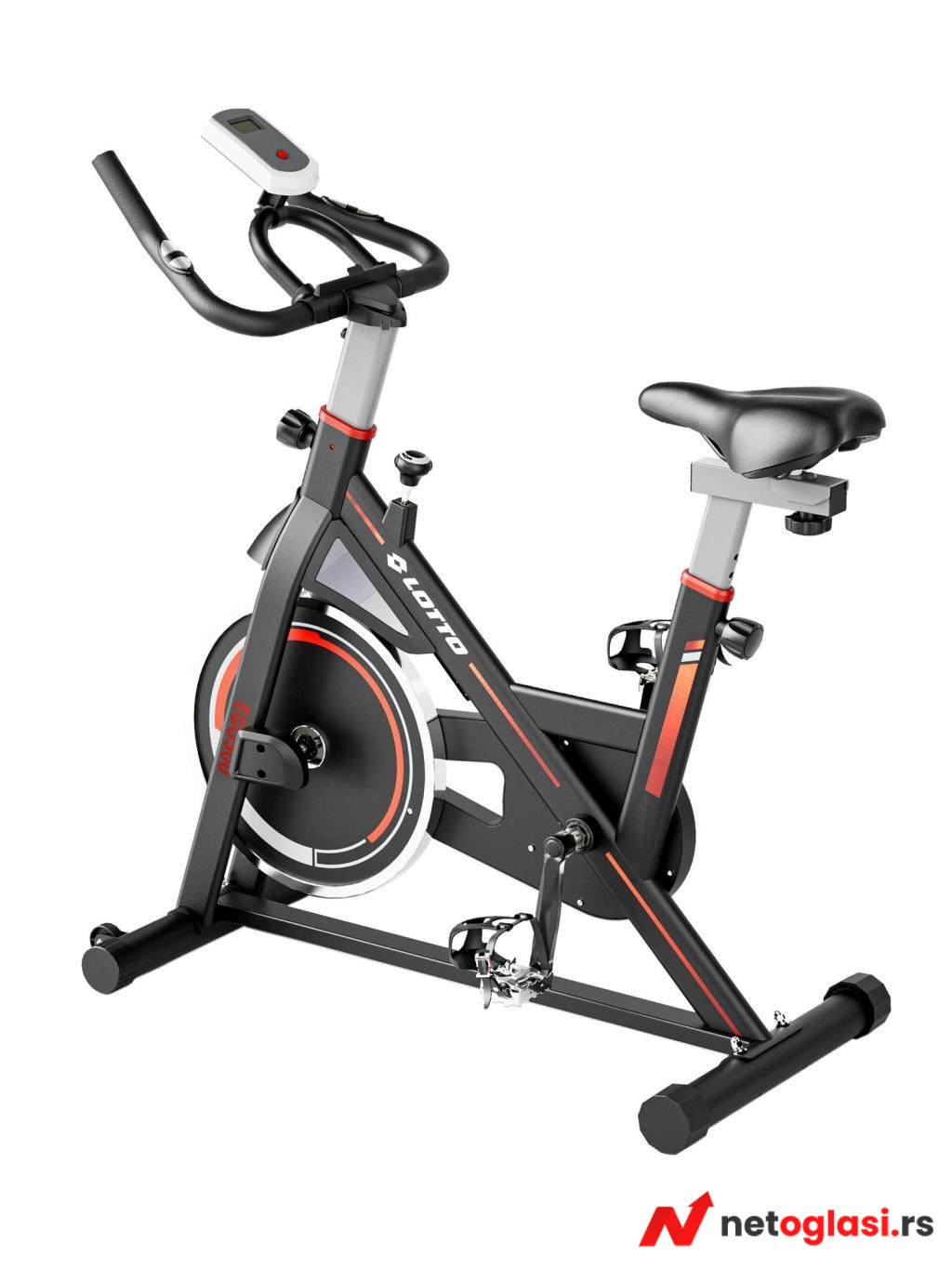 LOTTO FITNESS Sobni bicikl Ego500 Spin bicikl Pro racing bike