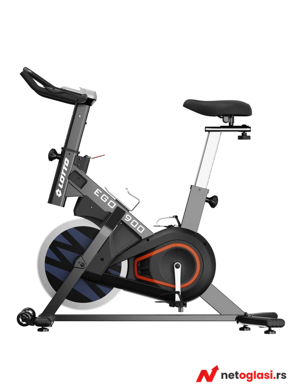 LOTTO FITNESS Sobni bicikl EGO 900 Spin bicikl 10 kg