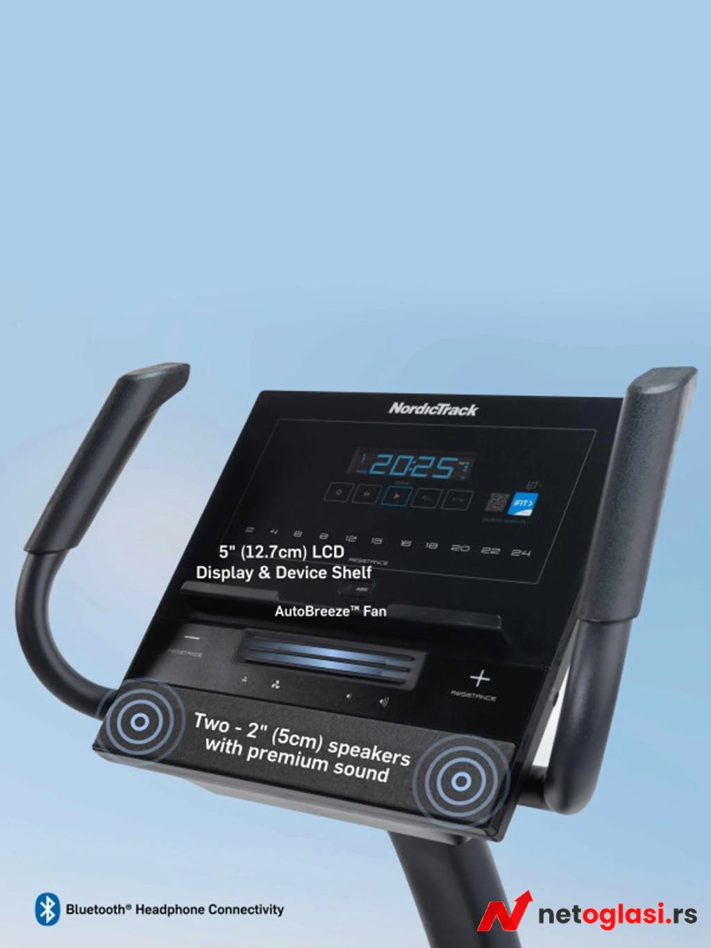 NORDICTRACK Sobni bicikl Elektromagnetni bicikl NT GX LE Mah 9 kg NORDICTRACK