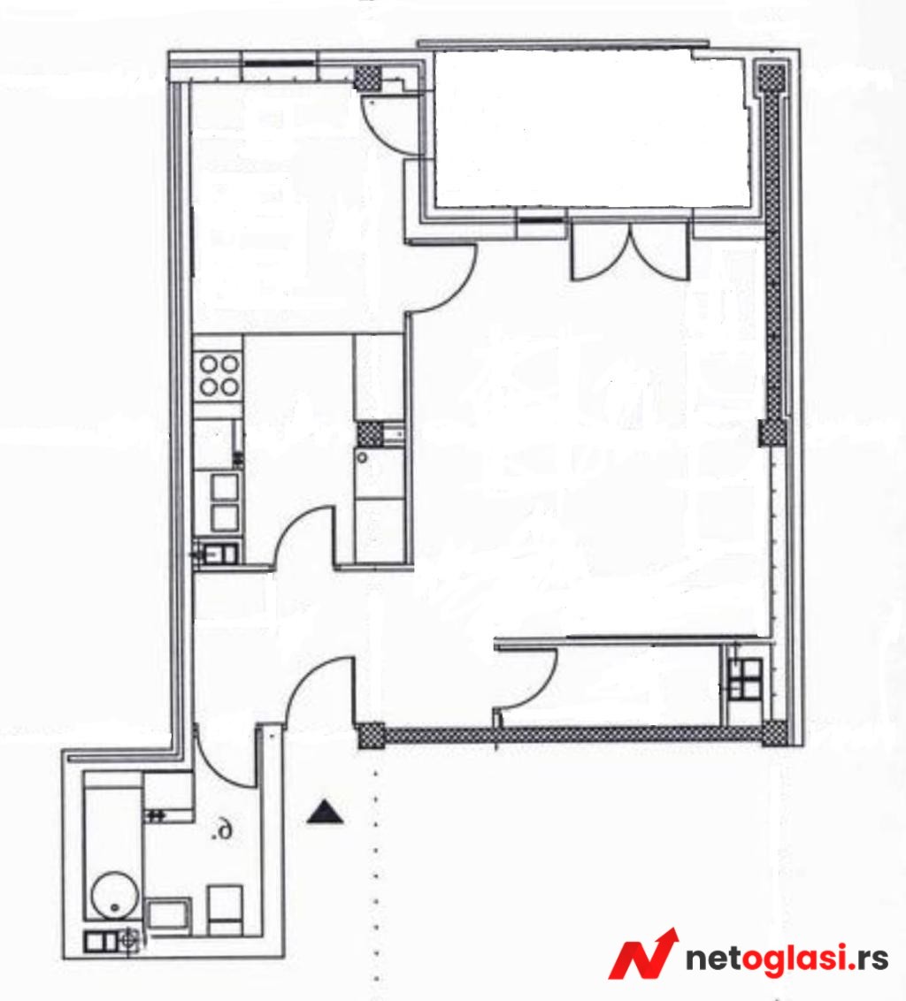 Novi Beograd, blok 62, prodajem stan 53m2, uvnjizen, renoviran, sa namestajem