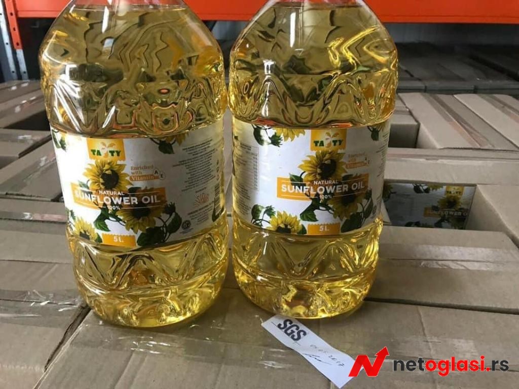 High quality 100% pure refined cooking sunflower oil