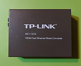 TP-Link MC112CS WDM Fast Ethernet Media Converter 10/100Mbps