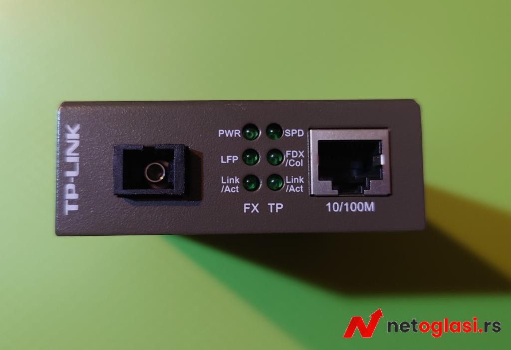TP-Link MC112CS WDM Fast Ethernet Media Converter 10/100Mbps