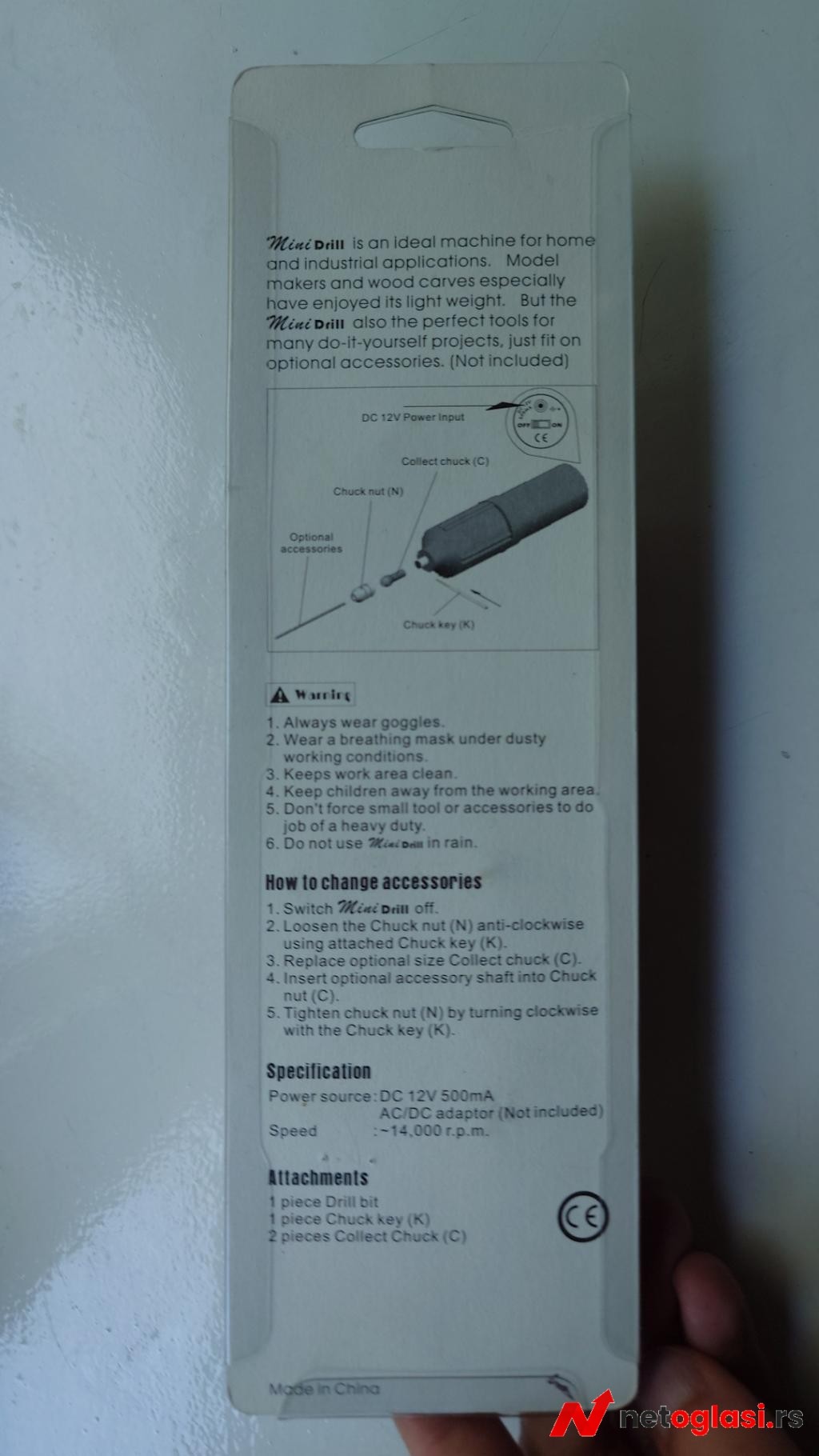 Mini busilica za stampane ploce