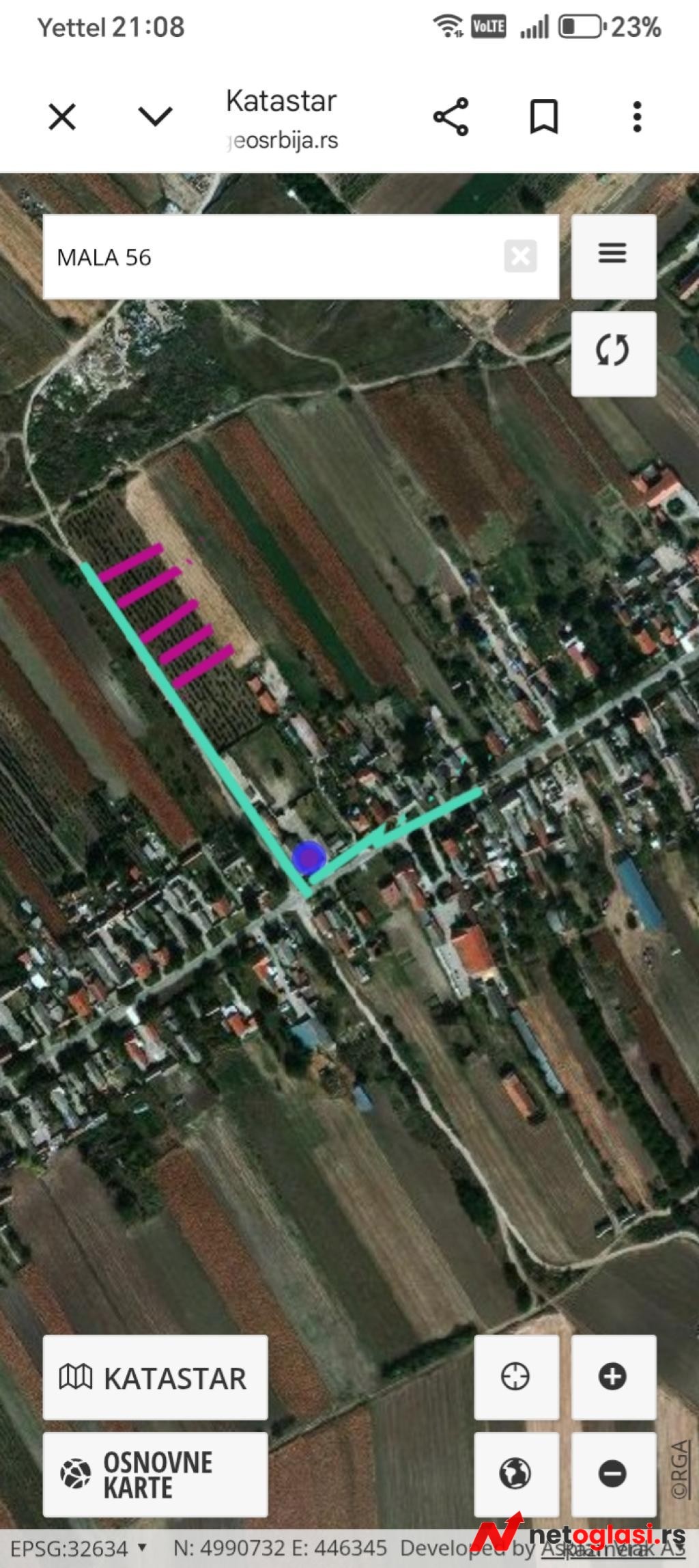 4 gradjevinska placa po 6 ari samo 70.000 evra