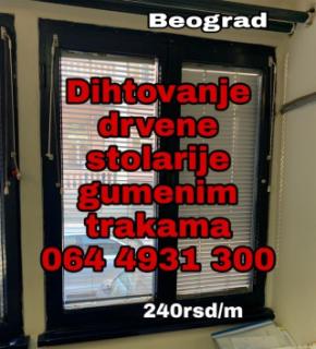 Dihtovanje prozora vrata