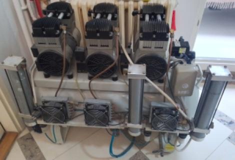 Kompresor 4kW trofazni indutrijski (sa 3 motora)