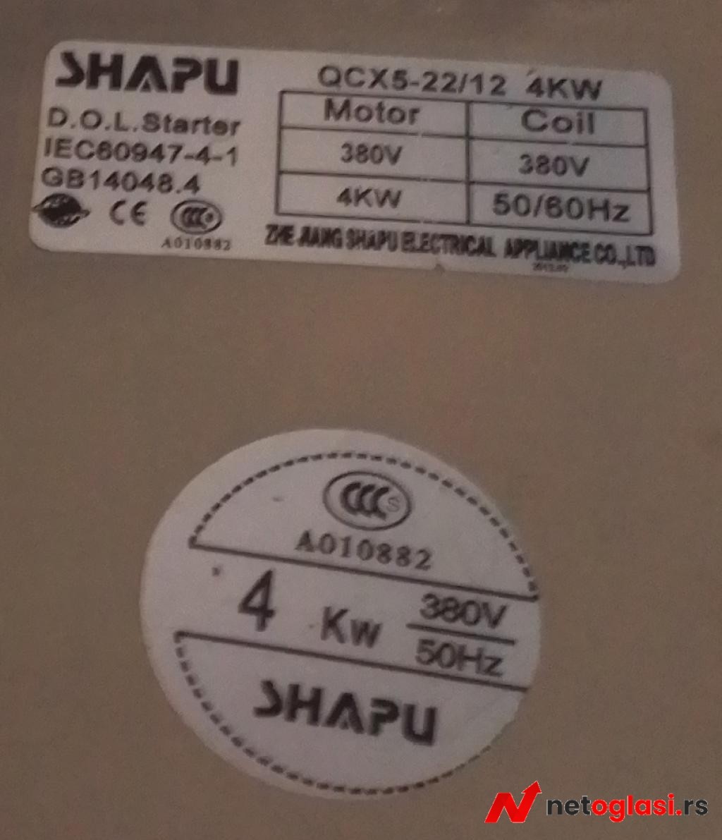 Kompresor 4kW trofazni indutrijski (sa 3 motora)