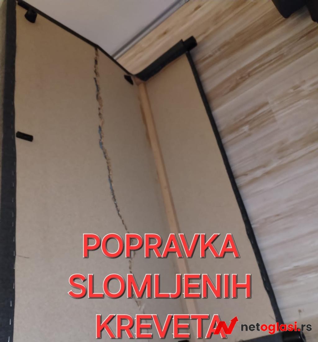 Popravka odpalih nogara kreveta ojacavanje