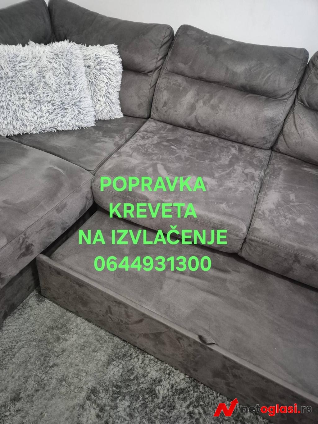 Servis ugaonih garnitura
